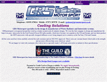 Tablet Screenshot of grsmotorsport.co.uk